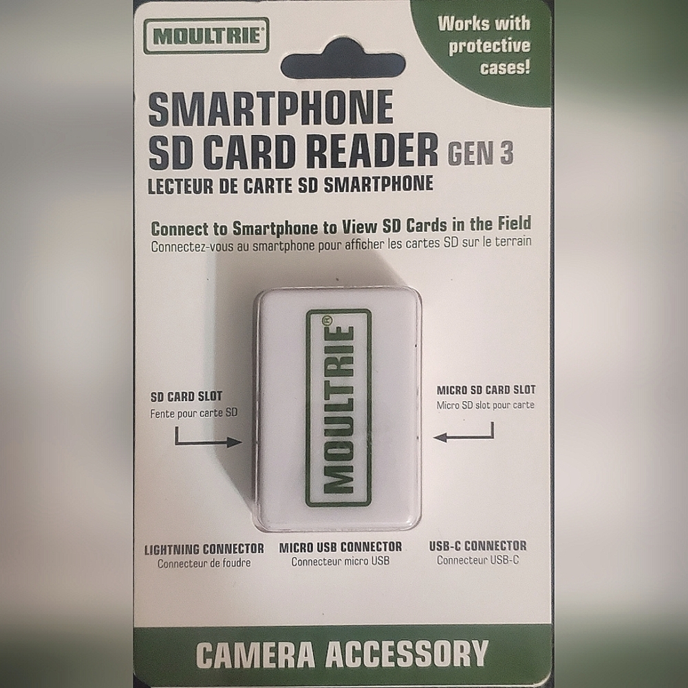 MOULTRIE Smartphone SD Card Reader